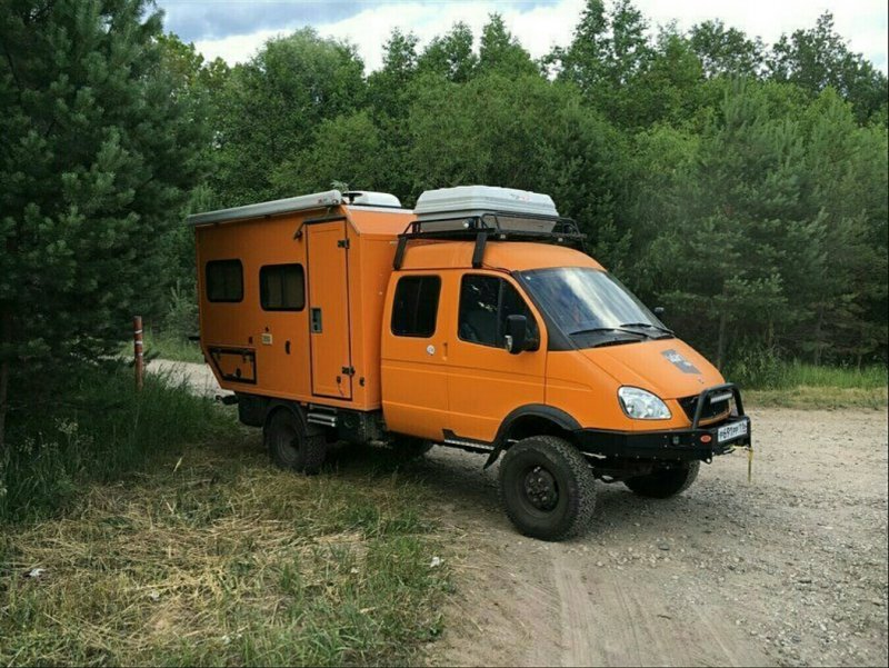 Жилой модуль на базе Iveco Daily 4wd