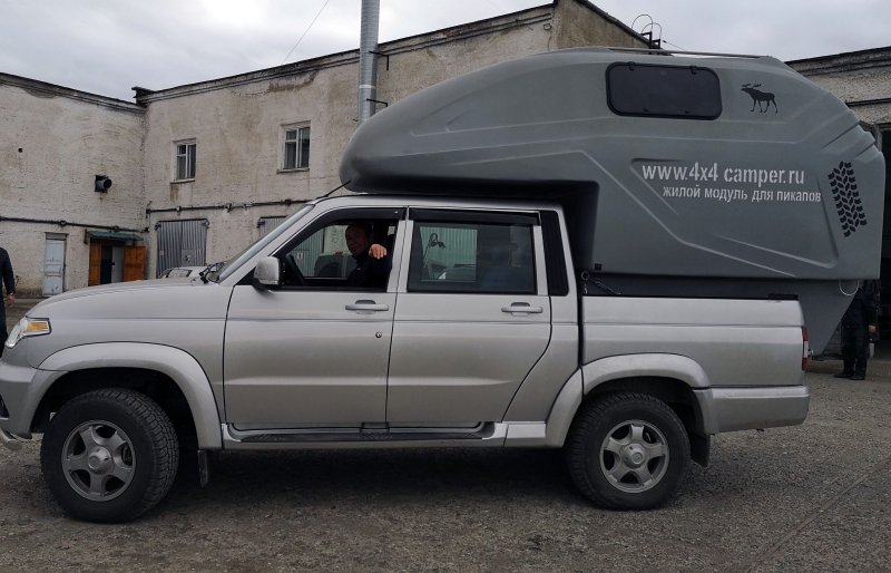 Жилой модуль на пикап УАЗ Патриот