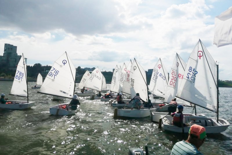 Парусная яхта парусный спорт