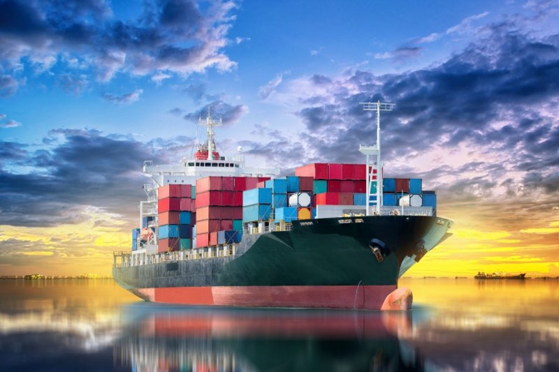Cargo Container ship