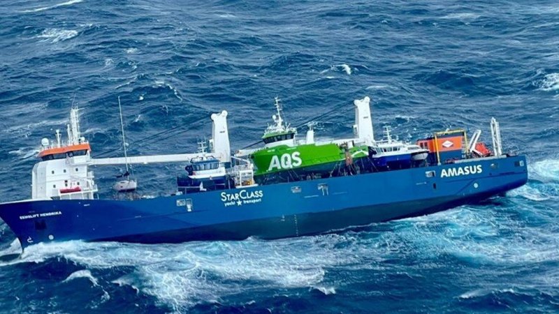 Норвежское море судно