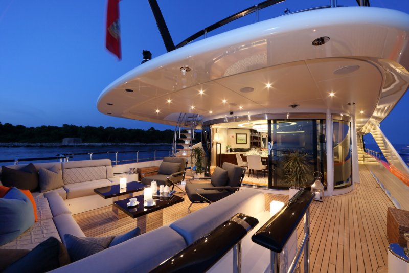 Моторная яхта Bavaria 420