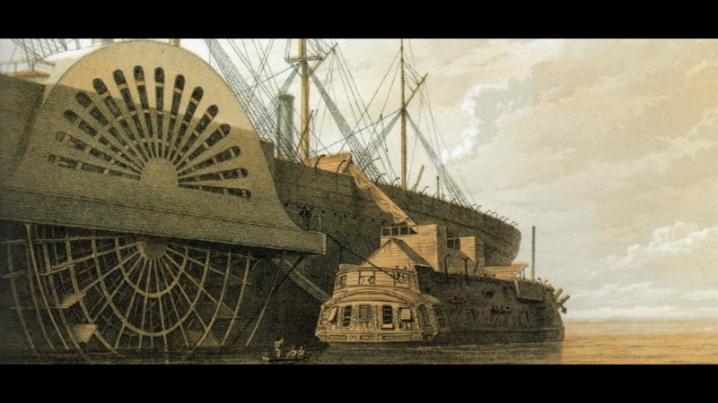 Корабль Левиафан 1854