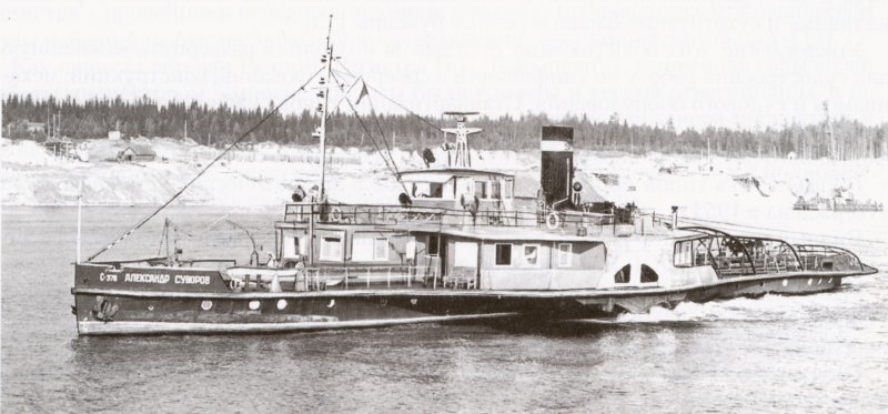 Теплоход толкач от-2400