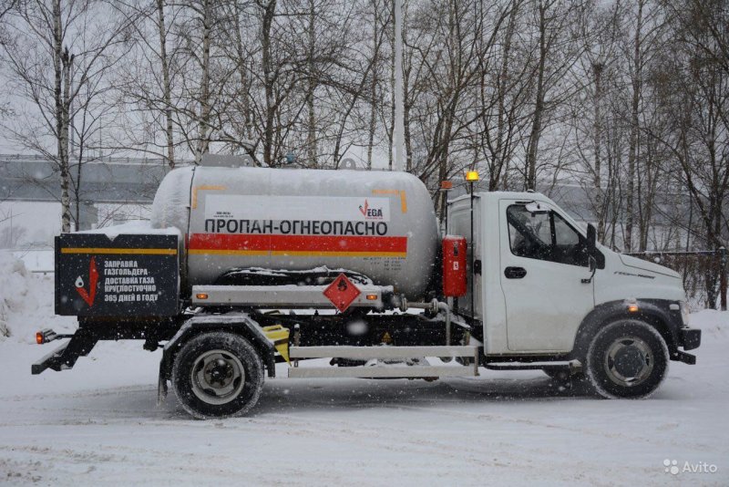Газгольдер газовоз АГЗС