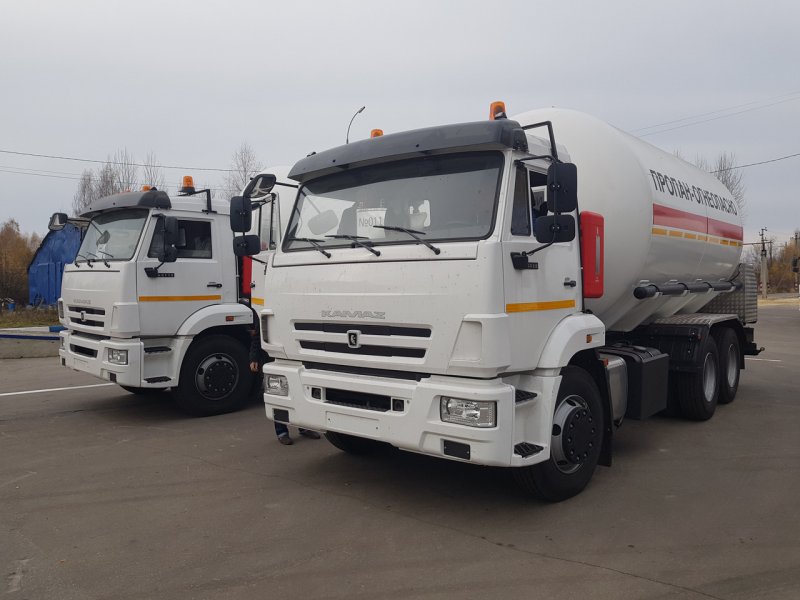 КАМАЗ 65115 газовоз