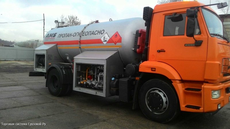 Скания газовоз