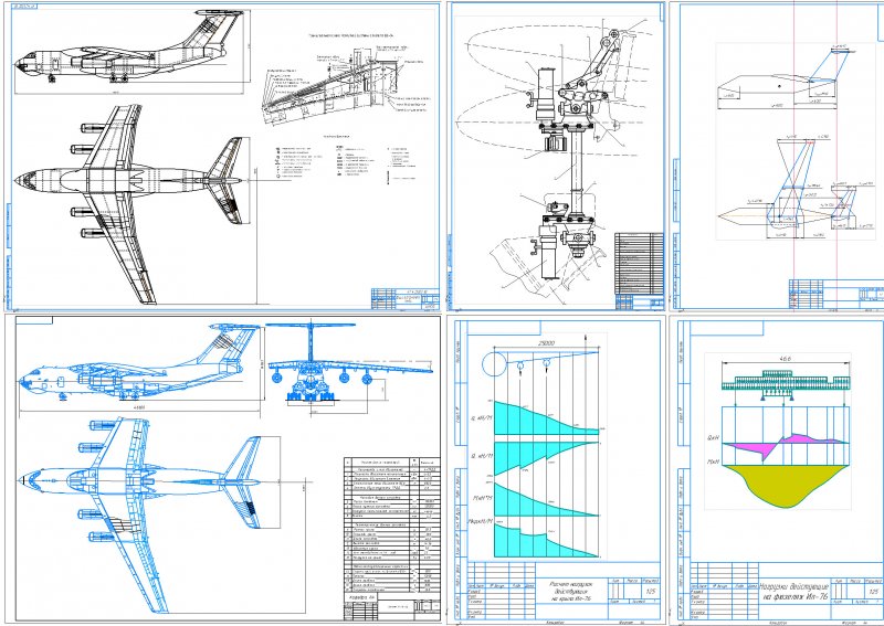 Ил 76 чертеж