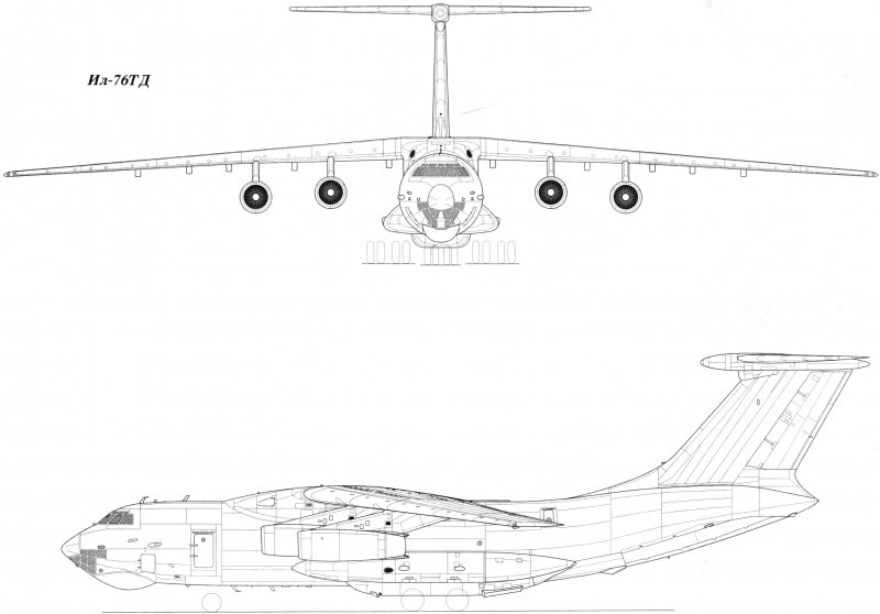Ил 40 чертеж