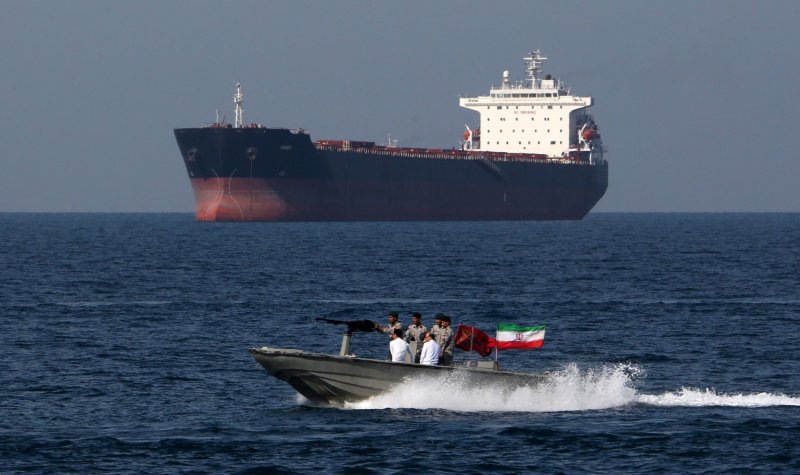 США иранский нефтяной танкер