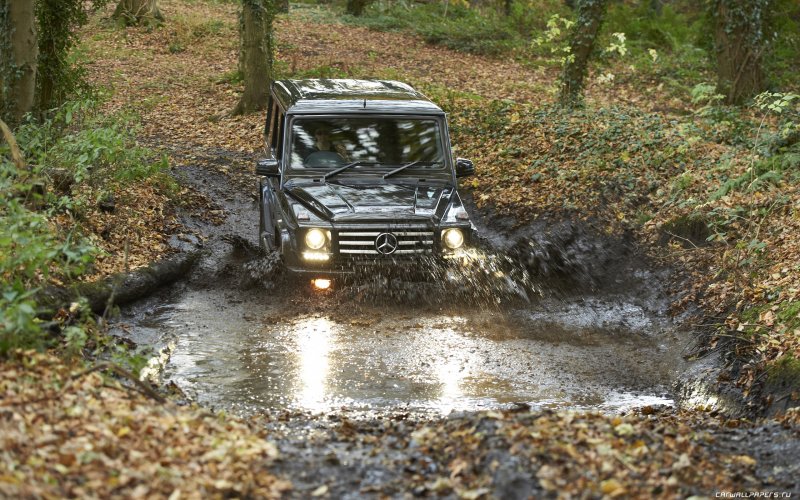Мерседес Бенц g Offroad 2012