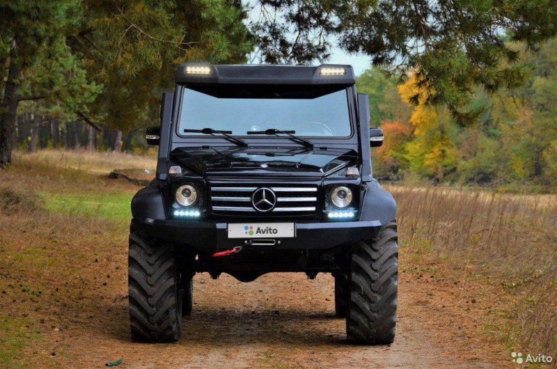 Mercedes Gelenvagen 2015 оффроад