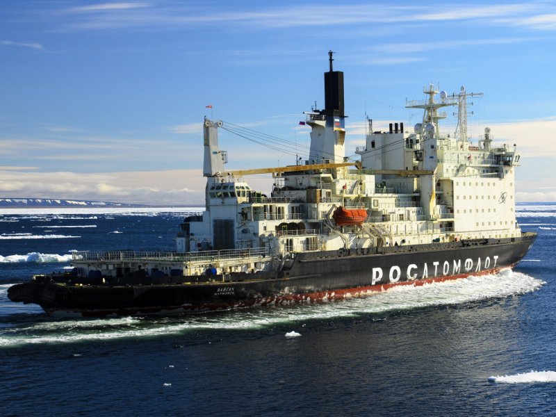 Атомный ледокол Росатомфлот