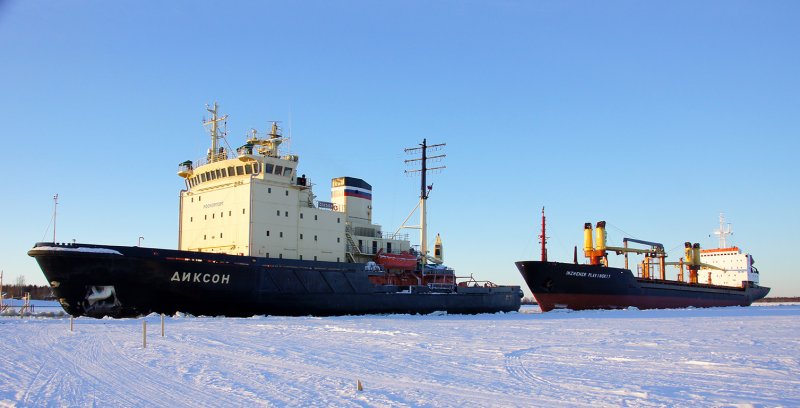 Диксон корабль Архангельск