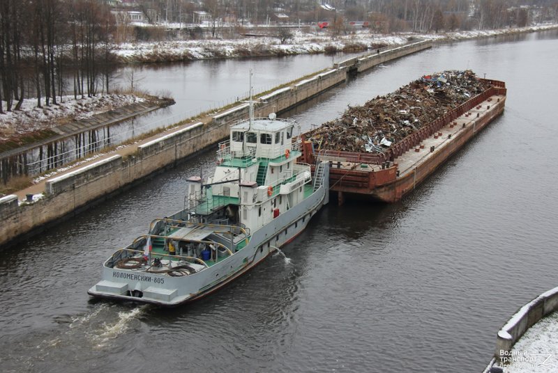 Коломенский 805 теплоход