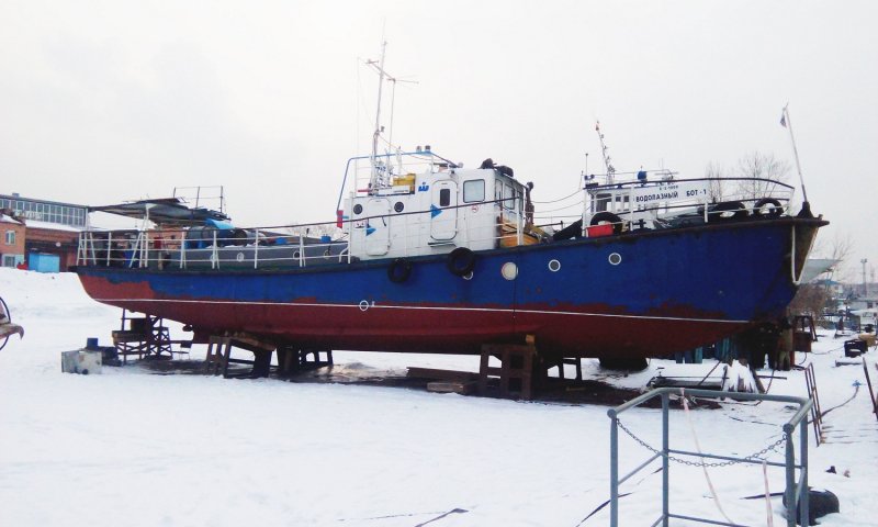 Водолазный бот проект РВМ 376 Ярославец
