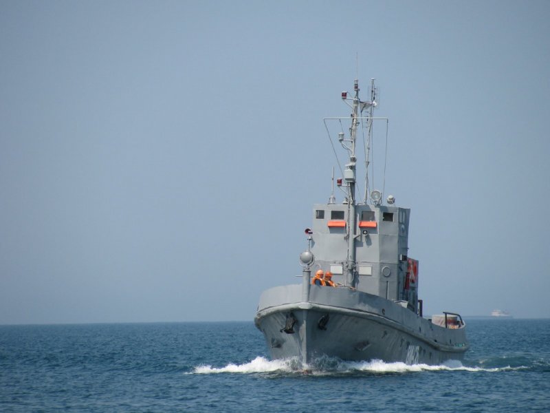 Водолазный морской бот пр.522