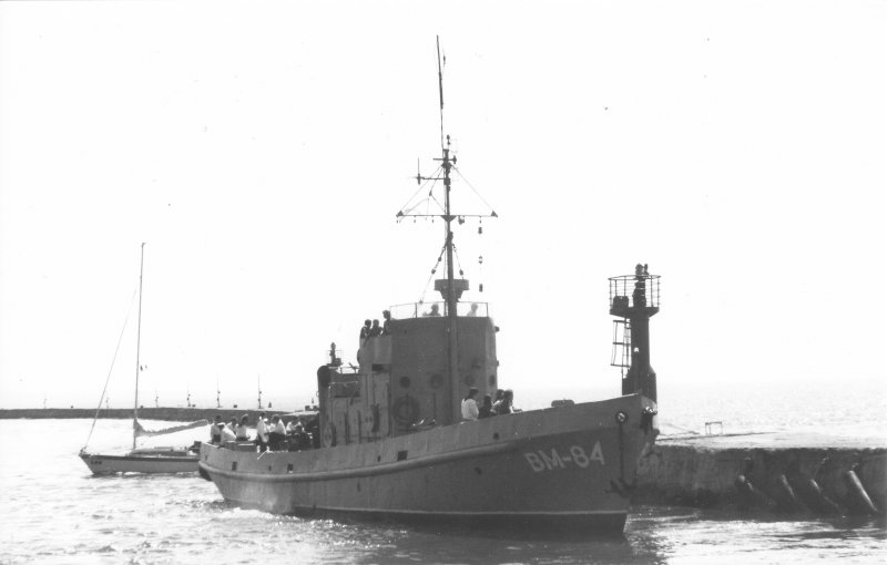 Мopскoй водoлaзный бот «ВМ-81» (прoект 522).