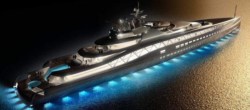 Футуристические морские корабли