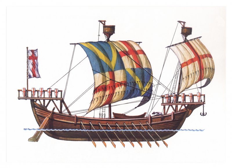 Викинги Драккар море