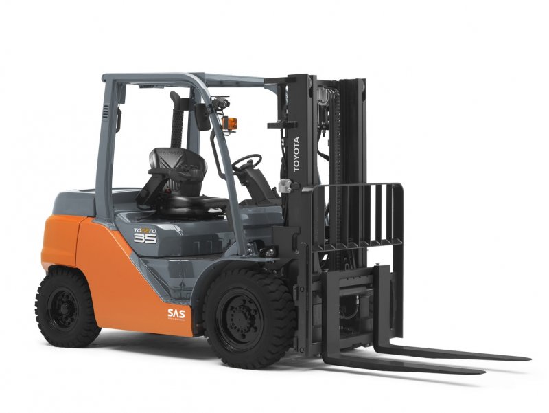 Toyota погрузчик вилочный 8fd40n
