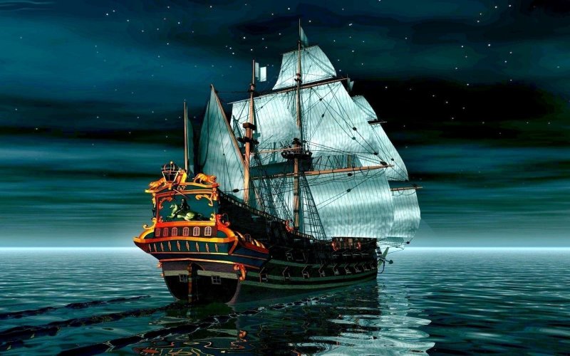 Индевор корабль пираты Карибского моря
