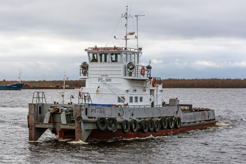 Буксир-толкач р-14 чертёж