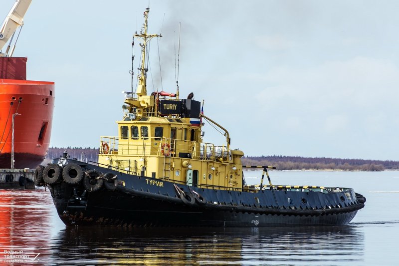 Судно буксир толкач Архангельск