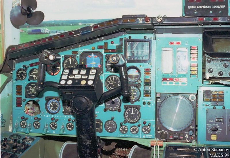 Ту-22м3 кабина пилотов