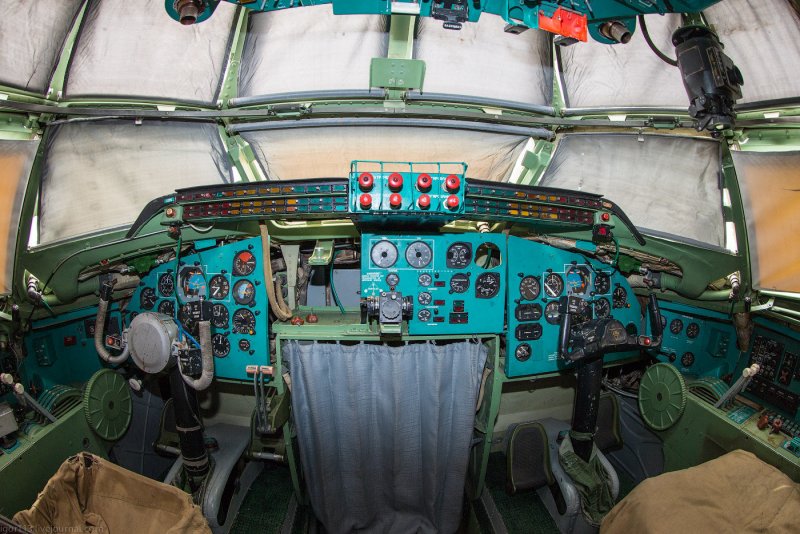 Приборная панель ту 154