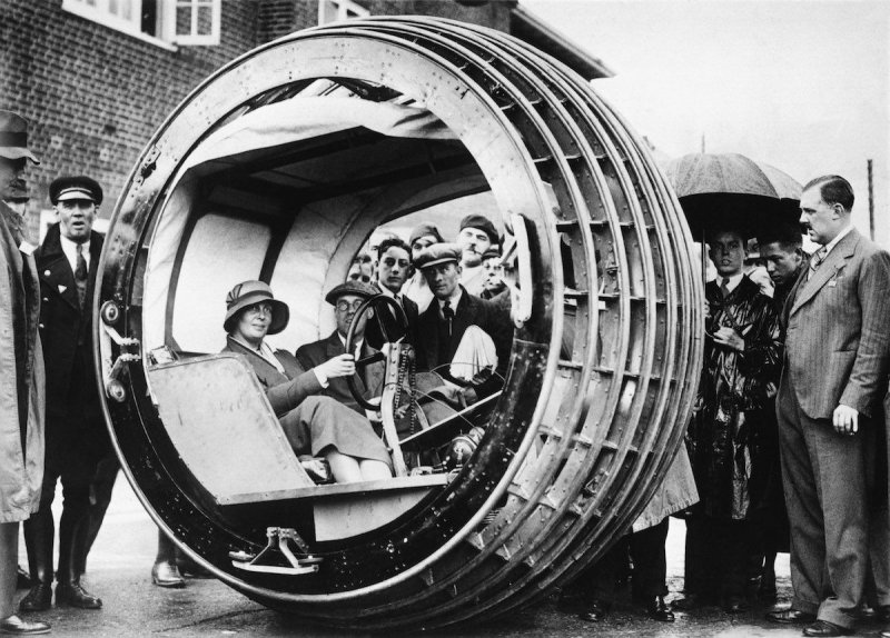 Одноколесный мотоцикл, Германия, 1925 год