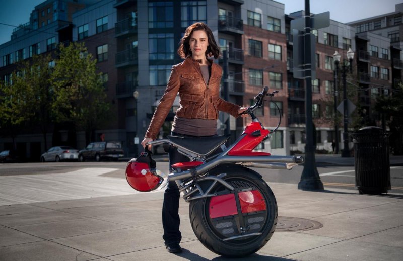 Electric Unicycle with Seat