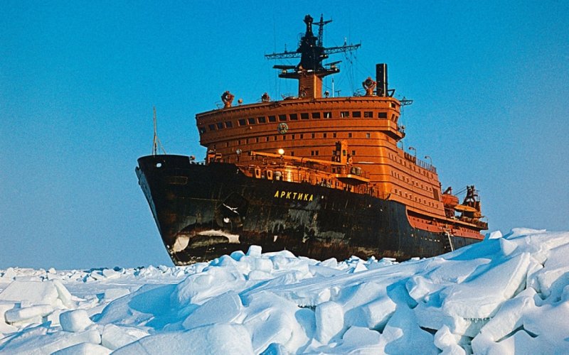 Атомный ледокол Арктика 1972