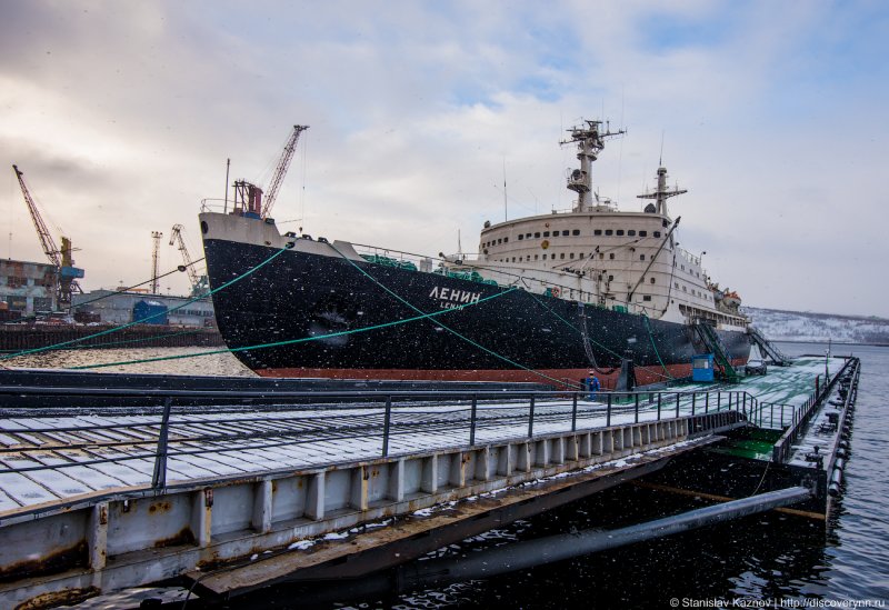 Ледокол Ленин Мурманск