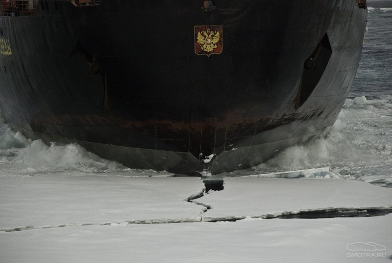 Днище ледокола
