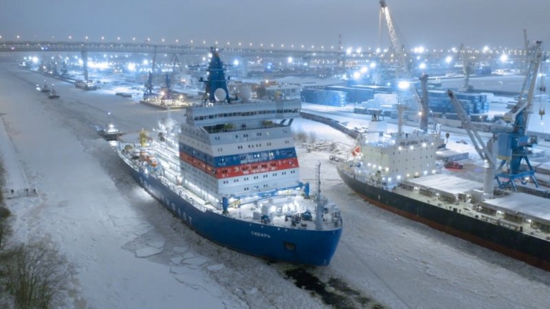 Ледокол Сибирь 2021