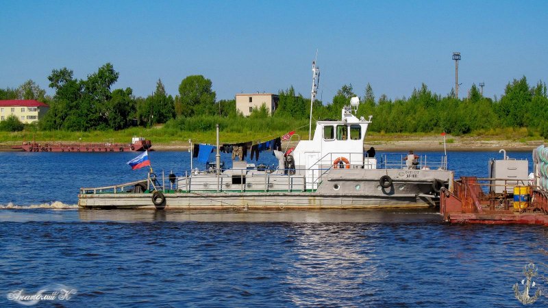 Проект 908 буксир-толкач Речной