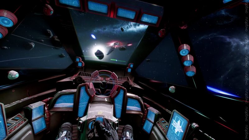 Кабина пилота Star Citizen