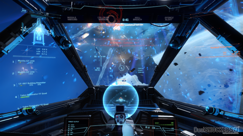 Кабина пилота Star Citizen