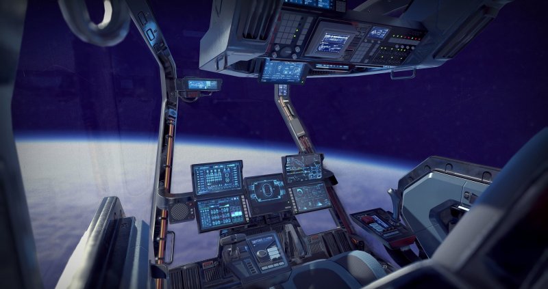 Кокпит Sci Fi