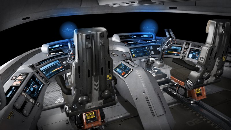 Star Citizen кокпиты кораблей