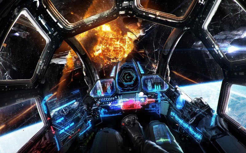 Star Citizen кокпиты кораблей