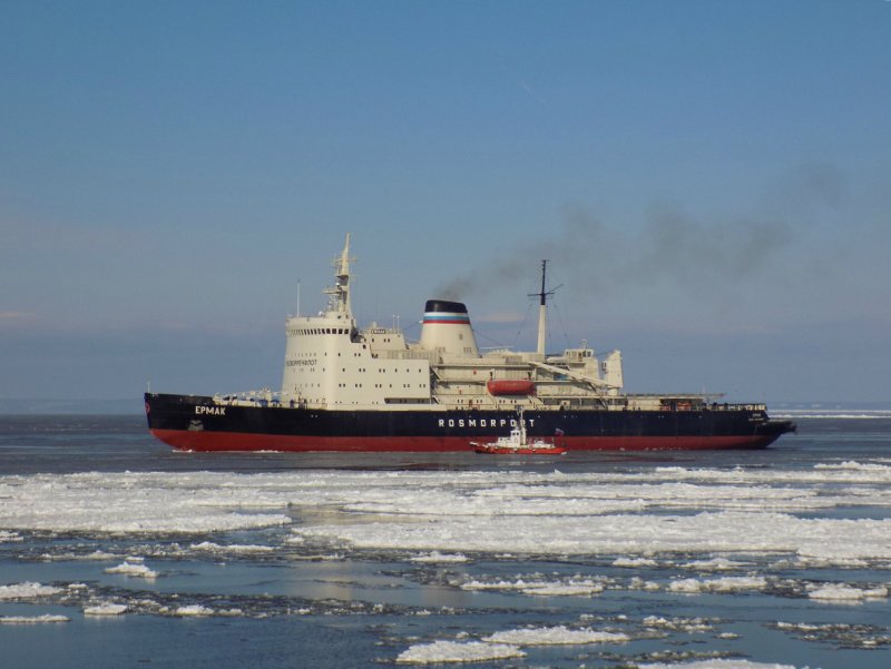 Ледокол Ермак Росморпорт