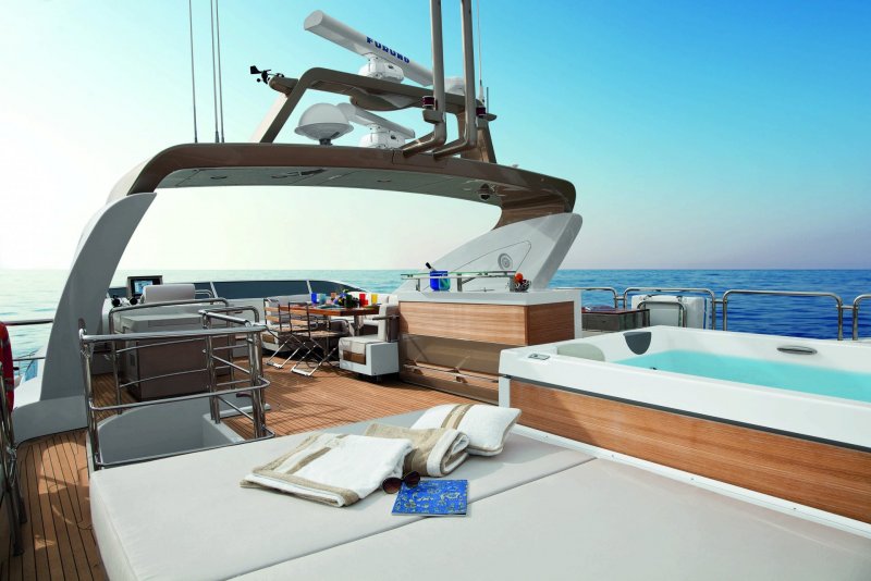 Яхта Azimut grande 120sl