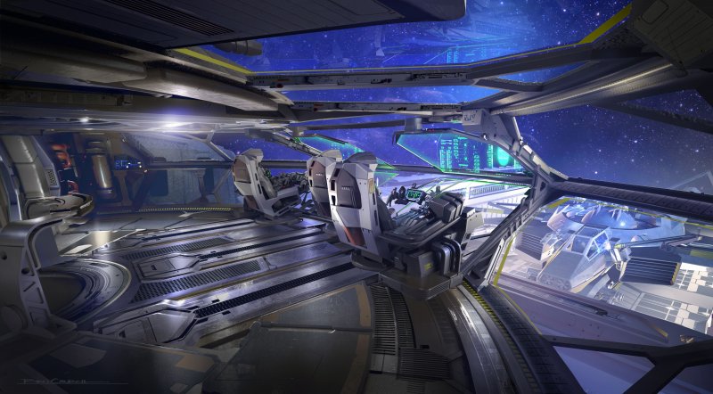 Star Citizen интерьер концепт