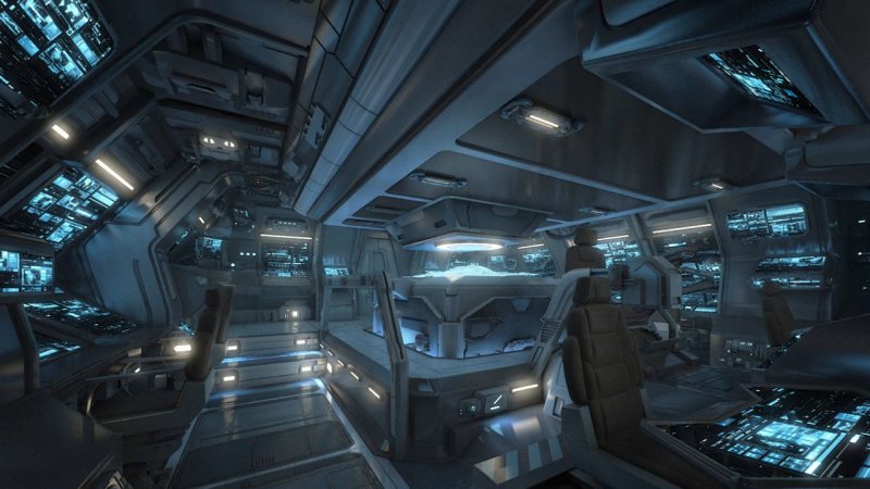 Sci Fi кабина