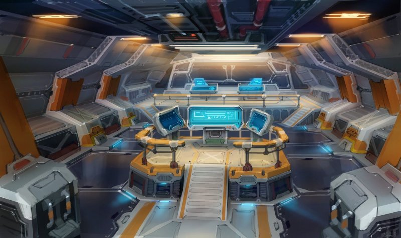 Sci Fi командный центр