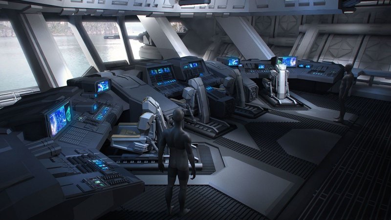 Star Citizen Капитанский мостик