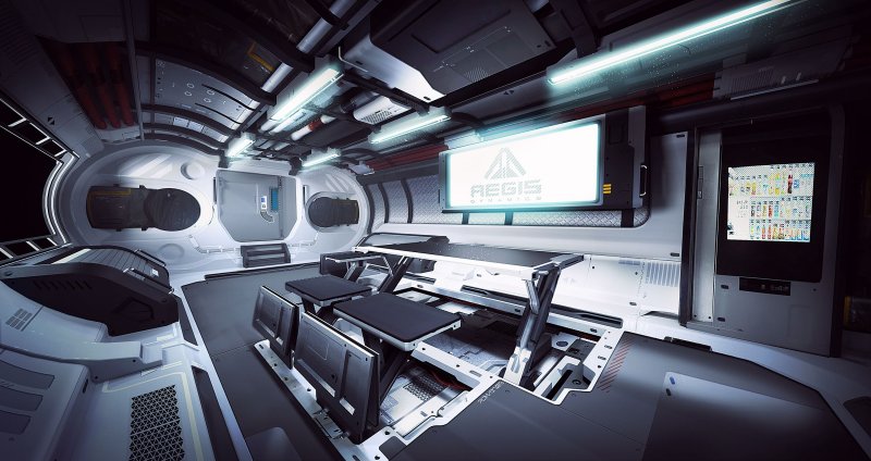 Star Citizen интерьер кают