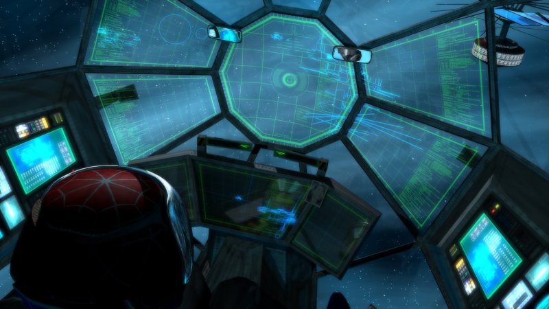 Sci Fi панель управления